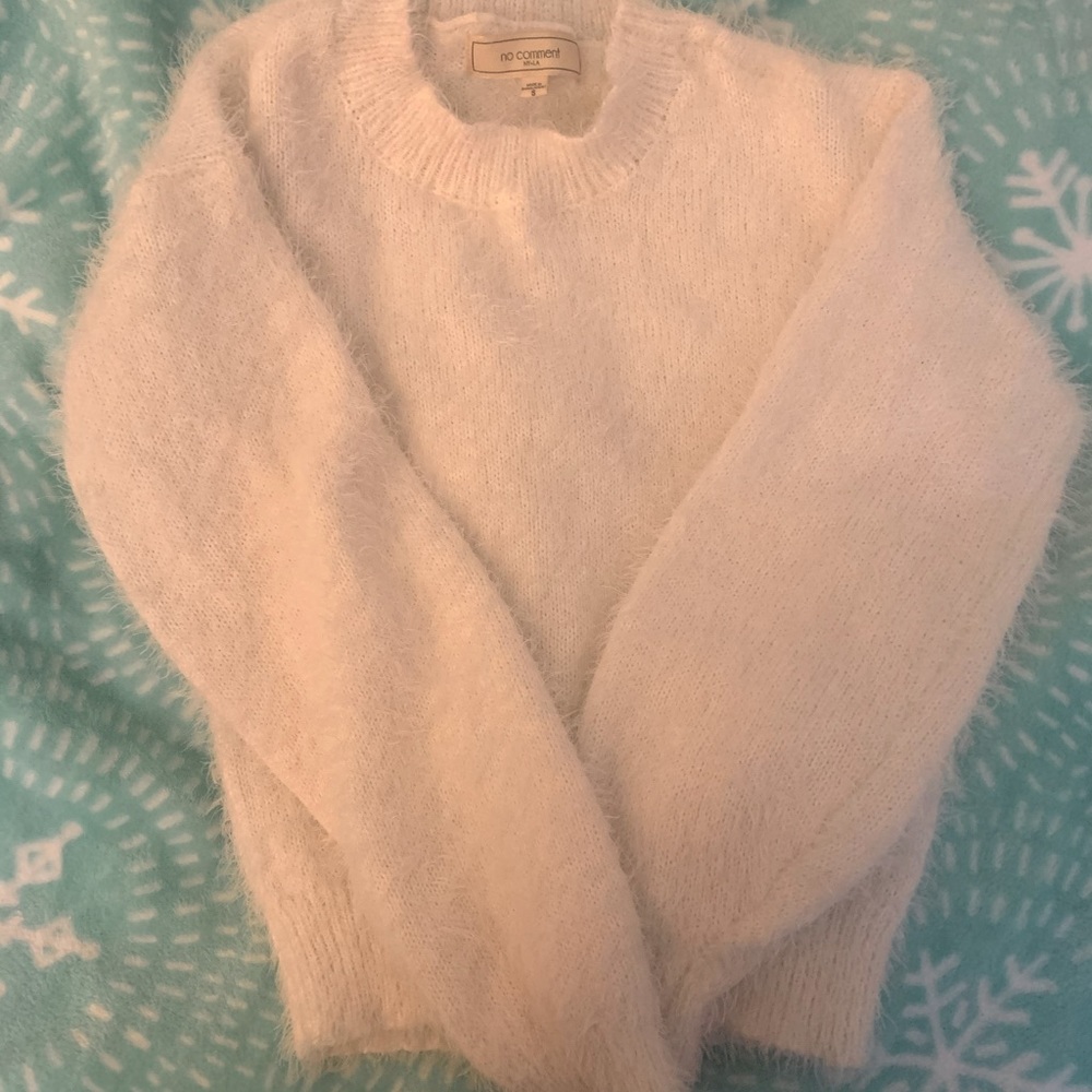 Fuzzy sweater